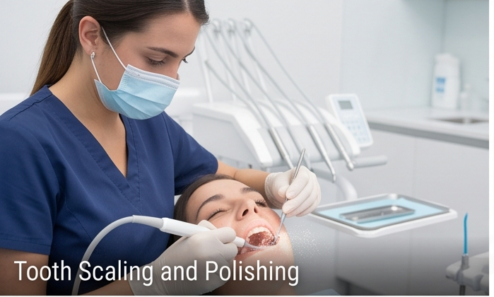 Tooth Scaling and Polishing